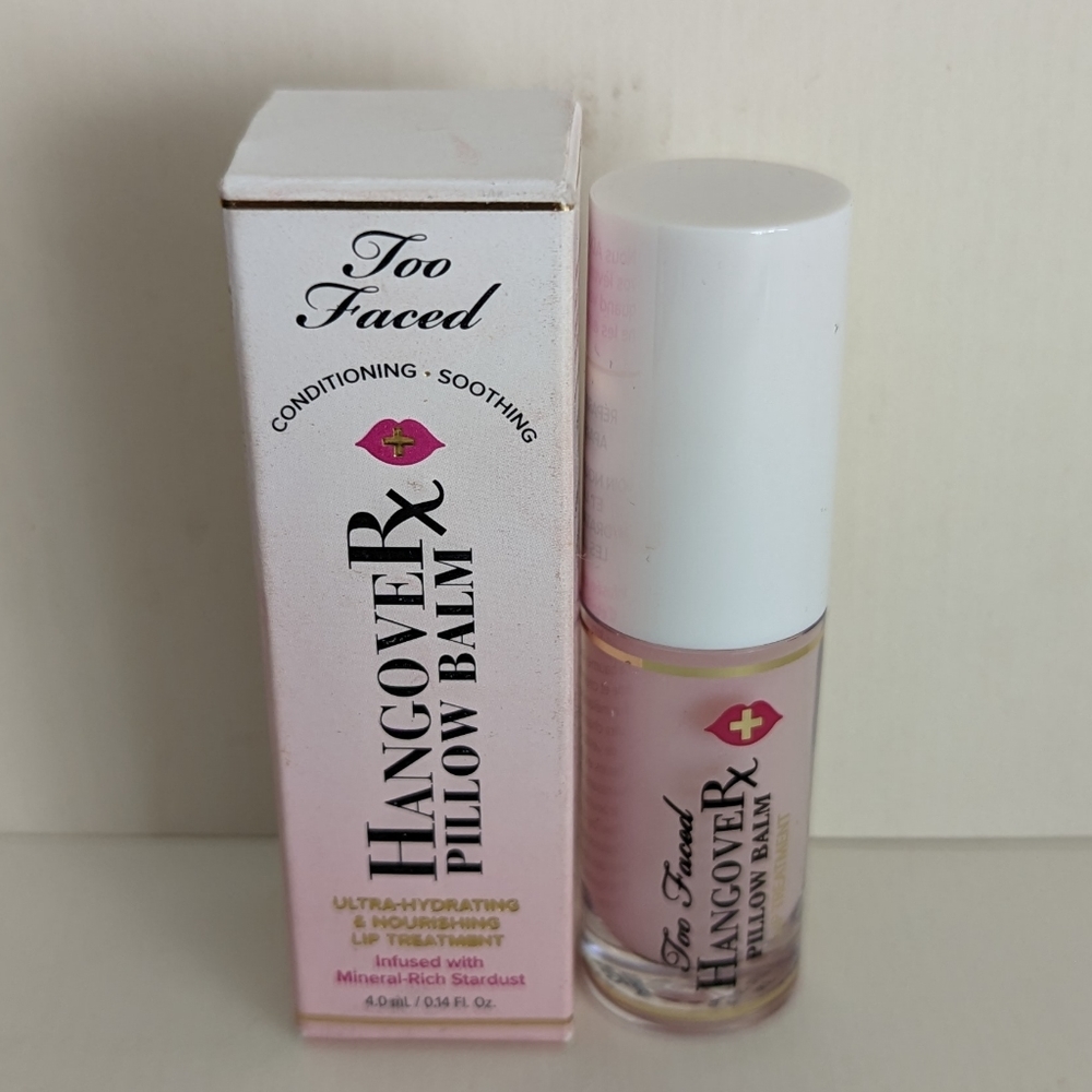 Too Faced Hangover Pillow Balm Ultra Hydrating/Nourishing Lip Treatment, mini